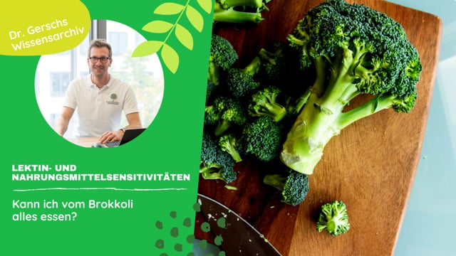 Kann ich vom Brokkoli alles essen? 