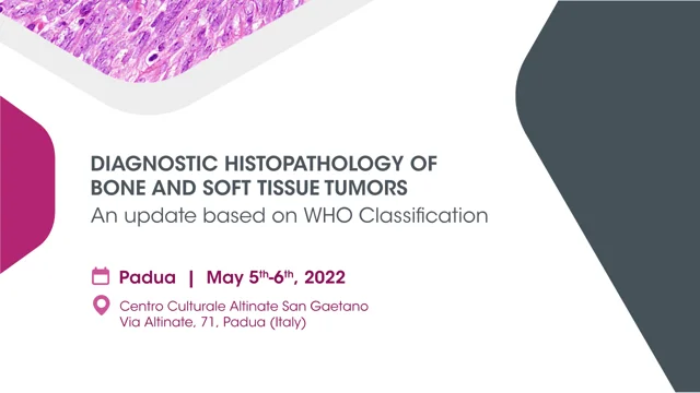 Diagnostic Histopathology – Prof. A. Dei Tos