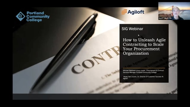 How to Unleash Agile Contracting to Scale Your Procurement Organization, presented by Agiloft | 3.8.2022