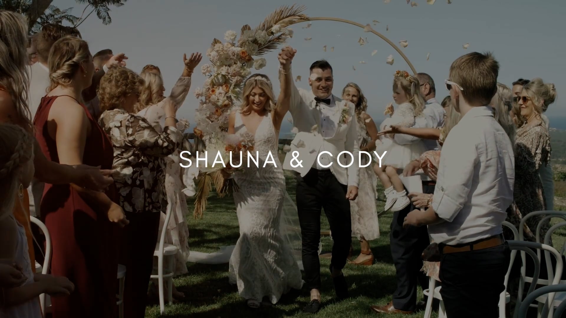 shauna + cody | elopement highlight film | byron bay wedding