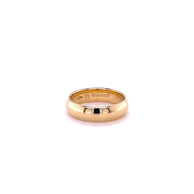 Alliance jonc parisien de 5.00 mm en or jaune