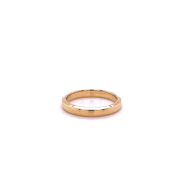 Alliance demi-jonc de 3.00 mm en or jaune