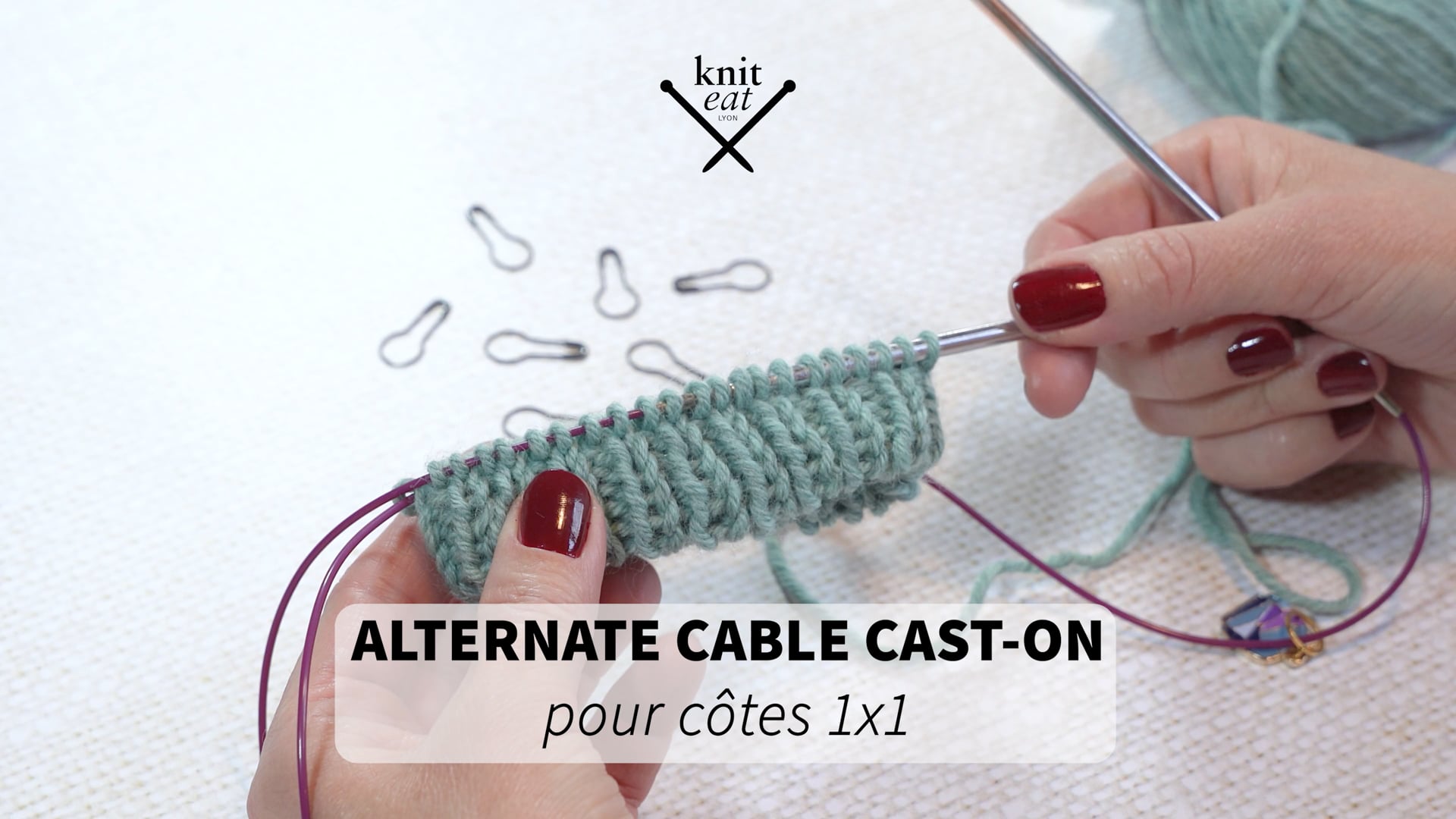 Alternate cable cast on