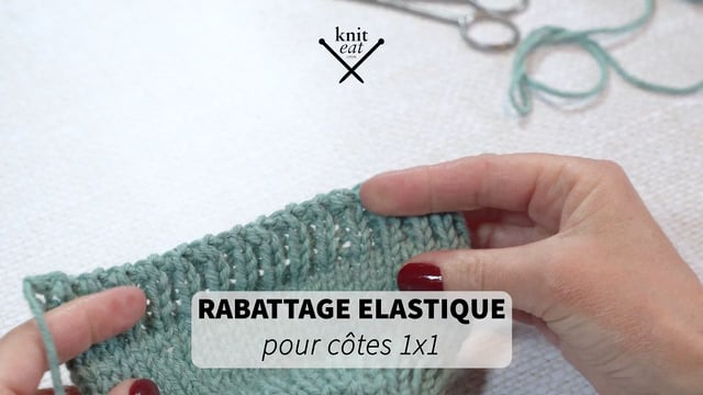 Rabattage élastique Côtes 1x1 On Vimeo