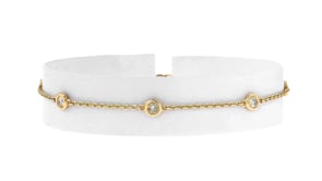 50 ct. t.w. Diamond Station Bracelet in 14kt Yellow Gold