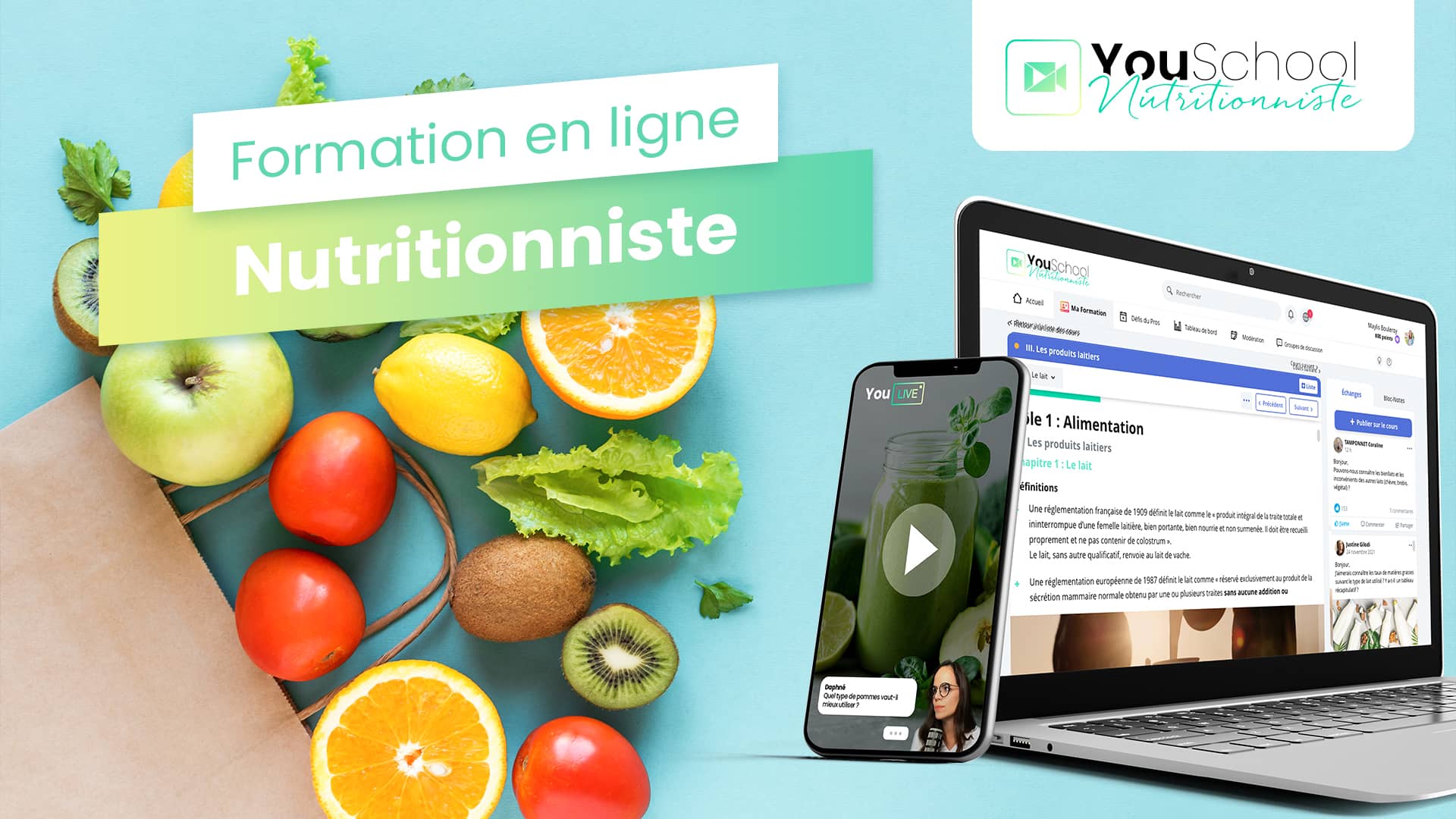 Formez-vous au métier de Nutritionniste à distance on Vimeo