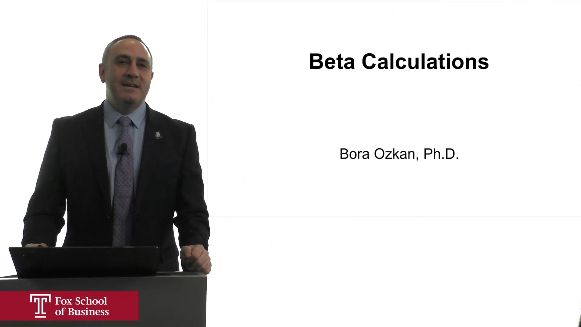 Beta Calculations