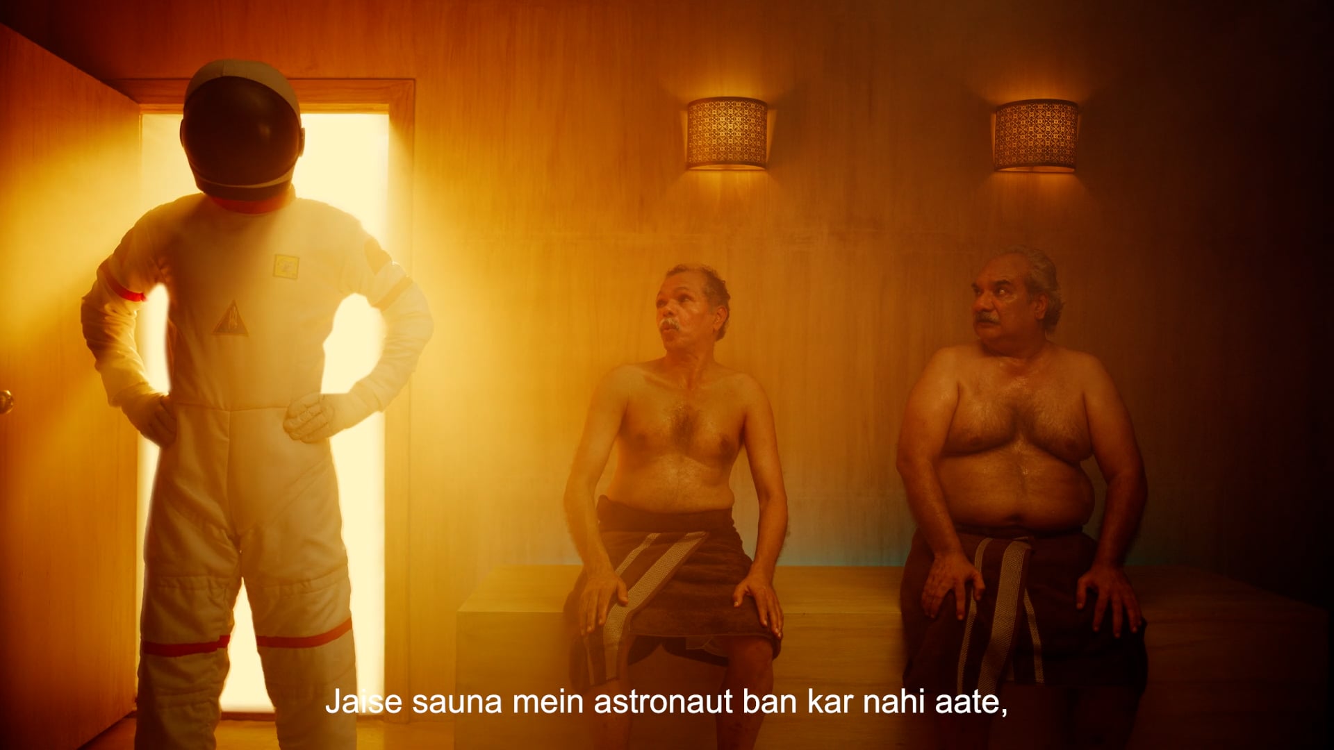 Villain x Randeep Hooda x Sauna
