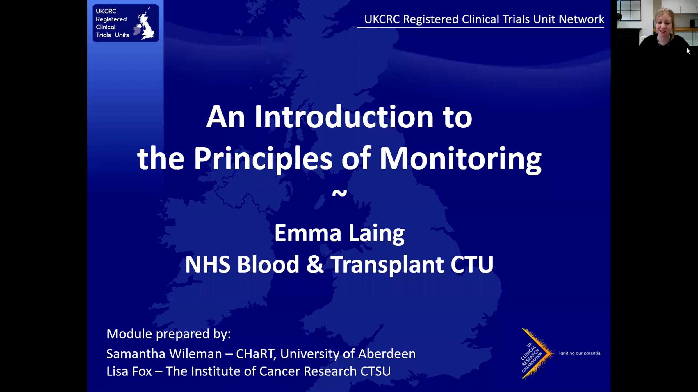 Module 1 - Introduction to the Principles of Monitoring