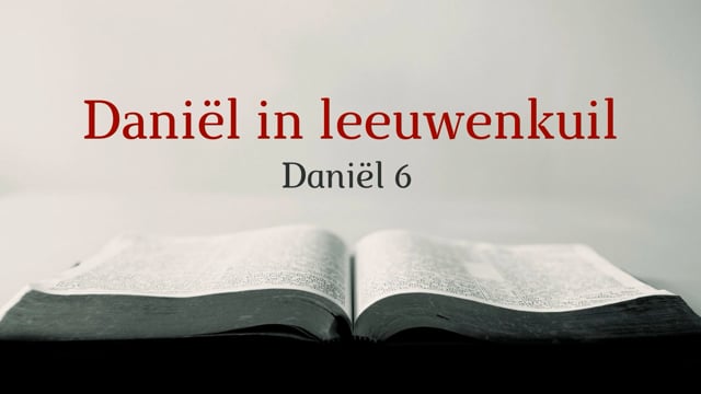 Preek Daniel 6: Daniel in leeuwenkuil | Ds. J. IJsselstein