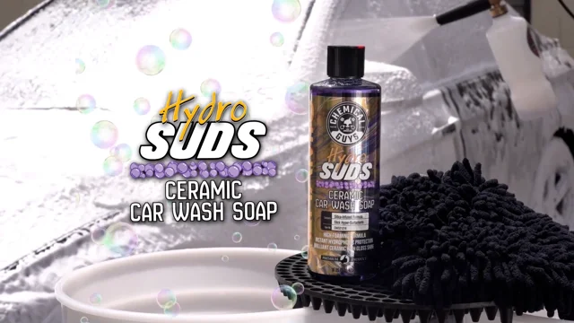 Chemical Guys CWS21264 HydroSuds Ceramic SiO2 Shine High Foaming Car Wash  Soap (Works with Foam Cannons, Foam Guns or Bucket Washes) For Cars,  Trucks