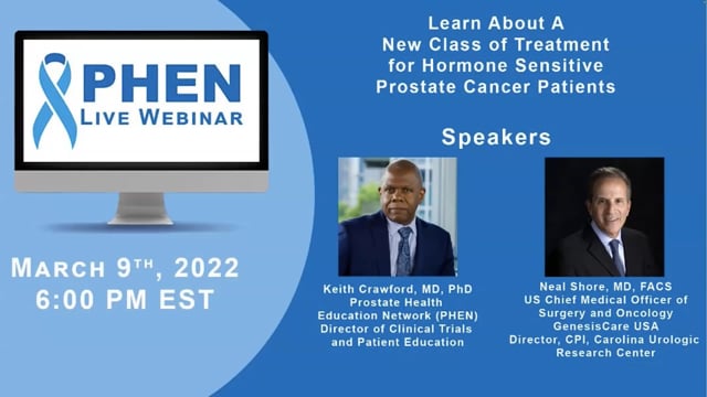 Hormone Sensitive Prostate Cancer Webinar