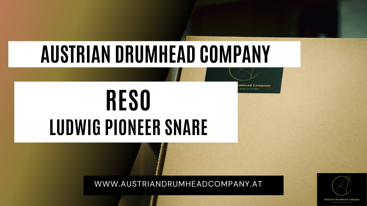 Austrian Drumhead Company RESO - Ludwig Pioneer Snare