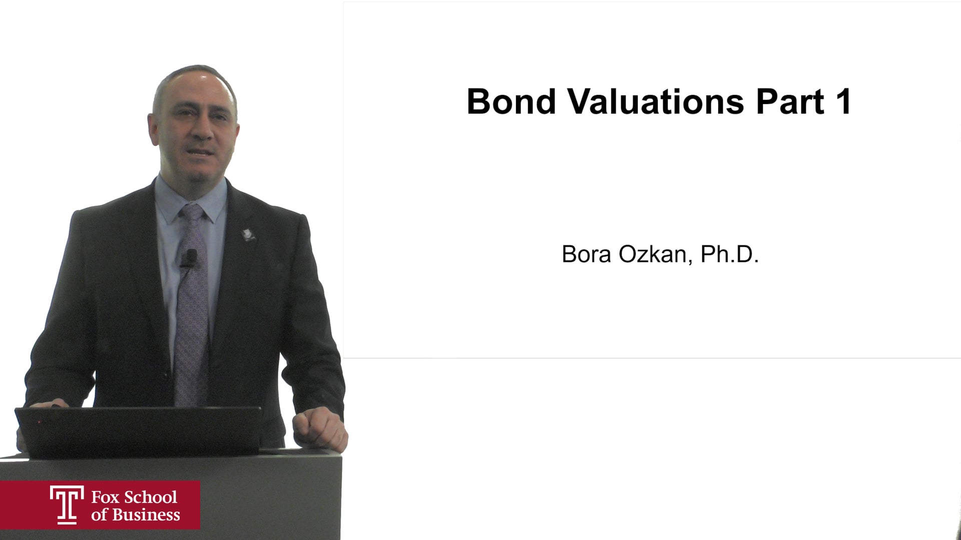 Bond Valuations Part 1
