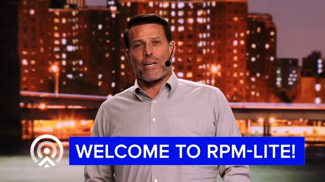 RPM™ Vision Planner – Tony Robbins