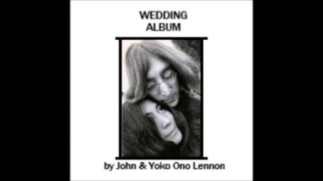 john lennon and yoko ono wedding album