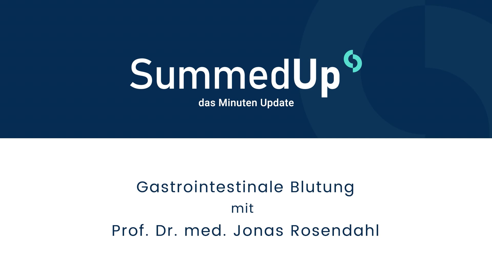 Gastrointestinale Blutung