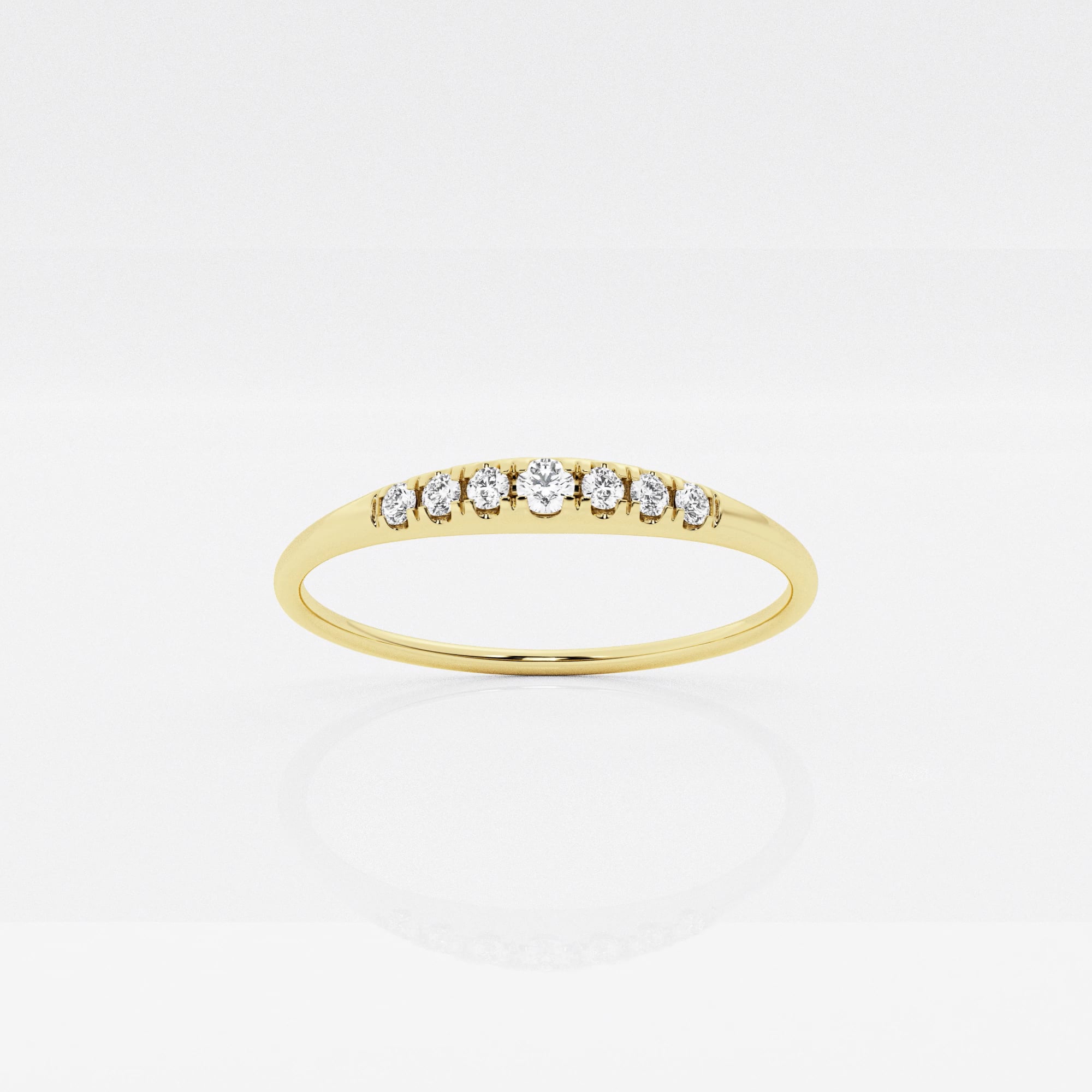 ★TOU★ NP008 Hidden Shine Matte Pinky Ring DIAMOND BAGUETTE PAVE PINKY RING – SHAY JEWELRY