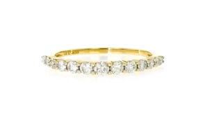 50 ct. t.w. Diamond Graduated Ring in 14kt Yellow Gold