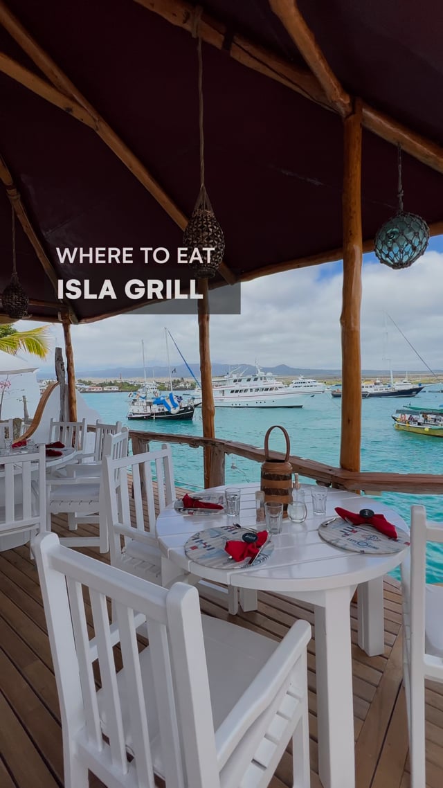 Isla Grill - Where to eat in the Galápagos