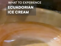 Making Ecuadorian Ice Cream - What to do in Quito - Ecuador