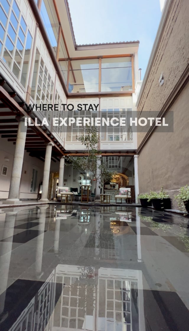 Quito - Ecuador - Where to Stay - Illa Experience Hotel