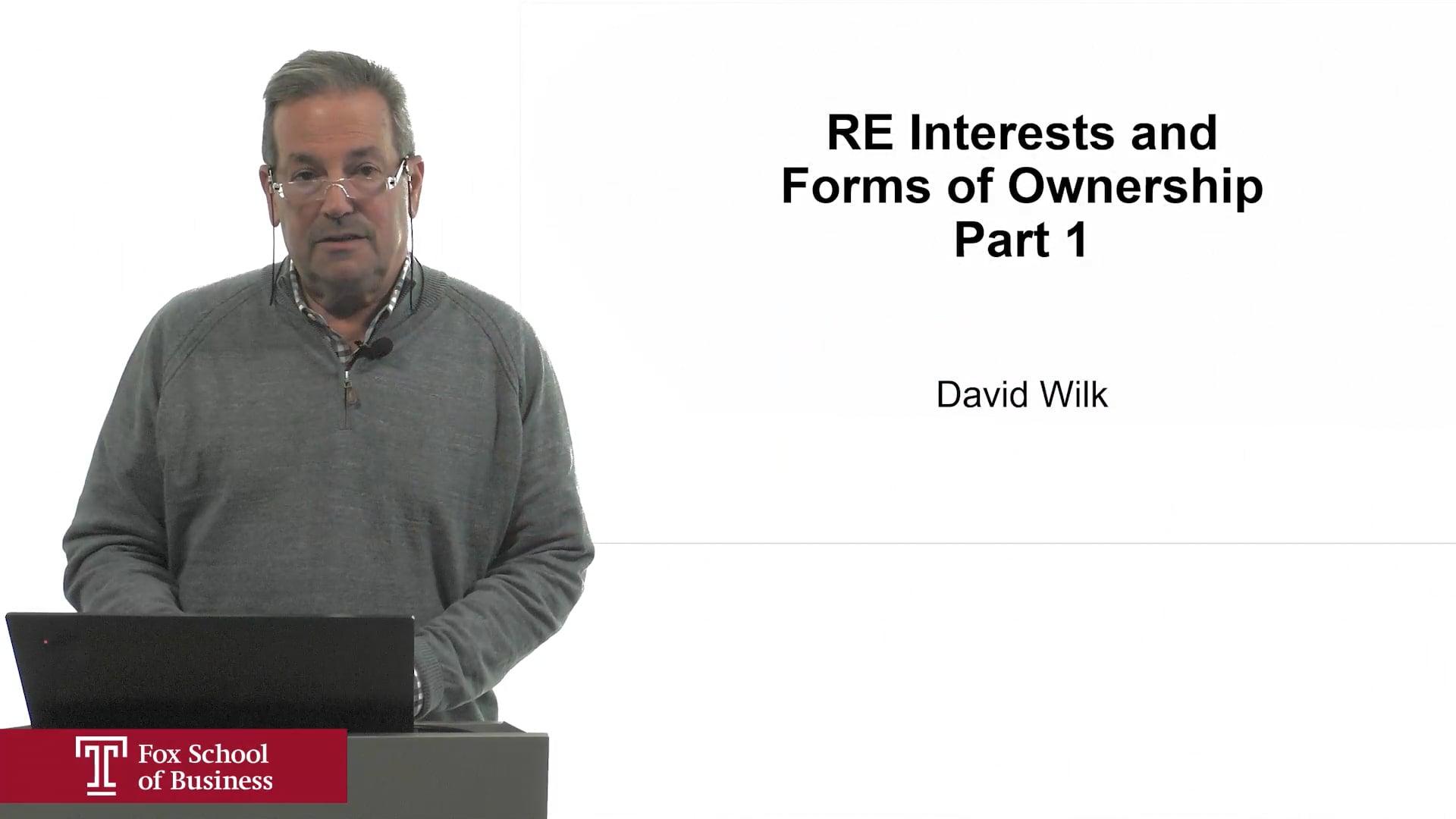 Real Estate Interests and Forms of Ownership Part 1