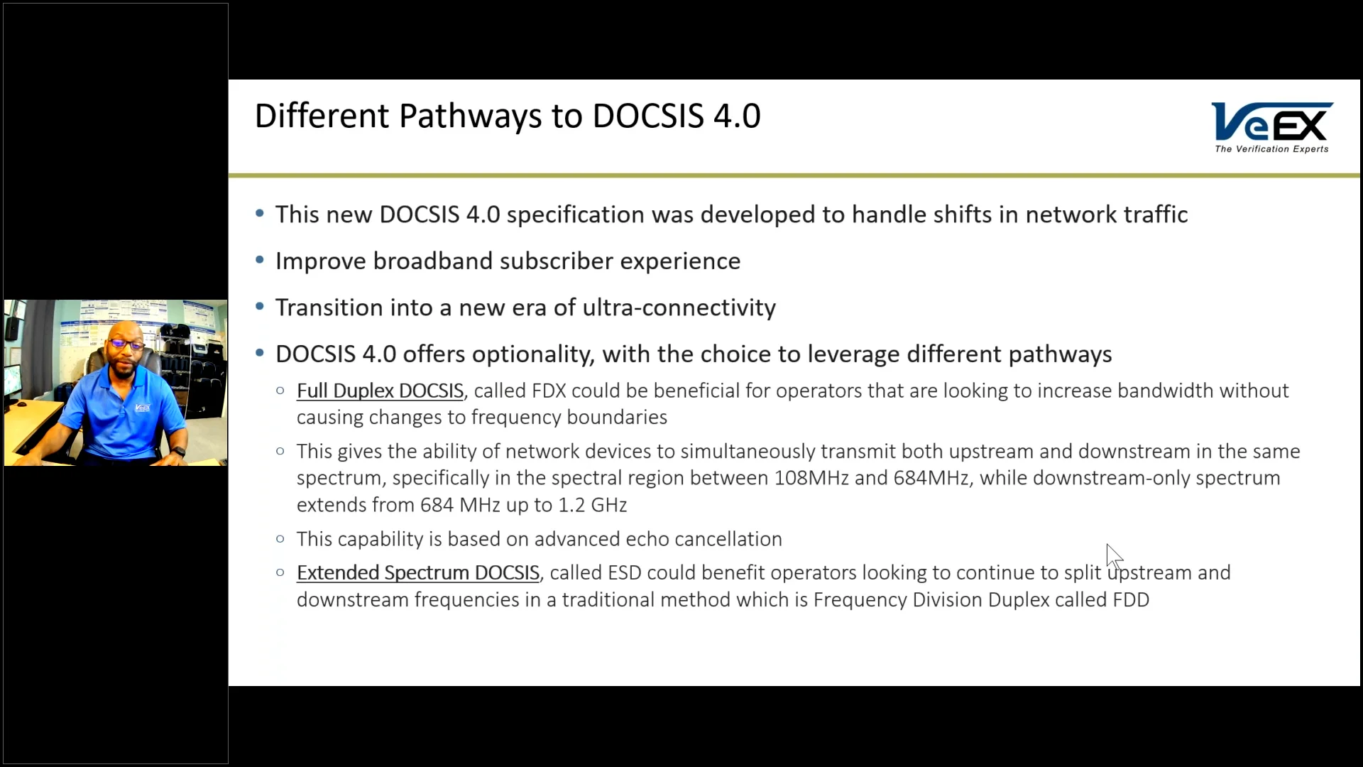 DOCSIS 3.1 and 4.0 | VeEX Inc. | The Verification EXperts DOCSIS 3.1 and 4.0 | VeEX Inc. | The Verification EXperts