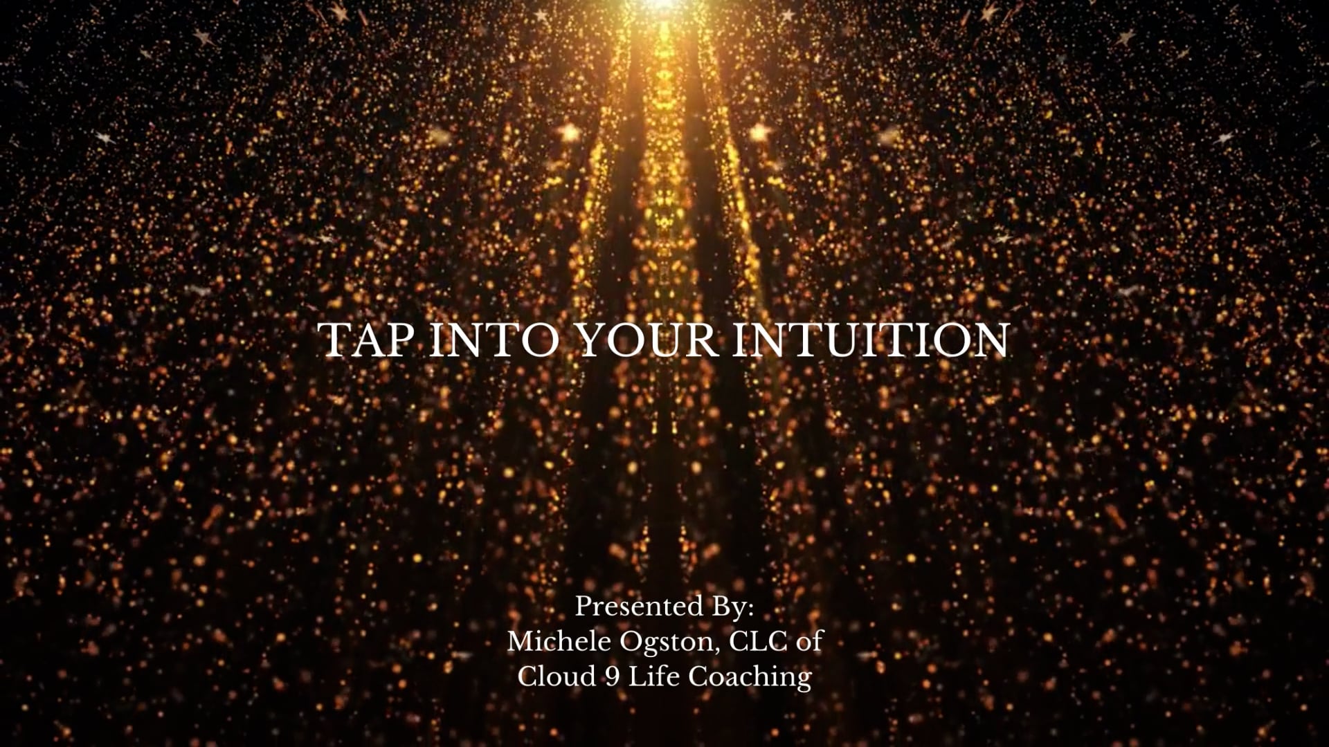 Tap Into Your Intuition