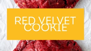 Red Velvet Cookies - Recetas de Analu Bakery