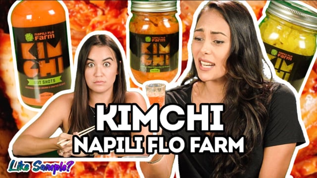 Like Sample: Kimchi Napili Flo Farm