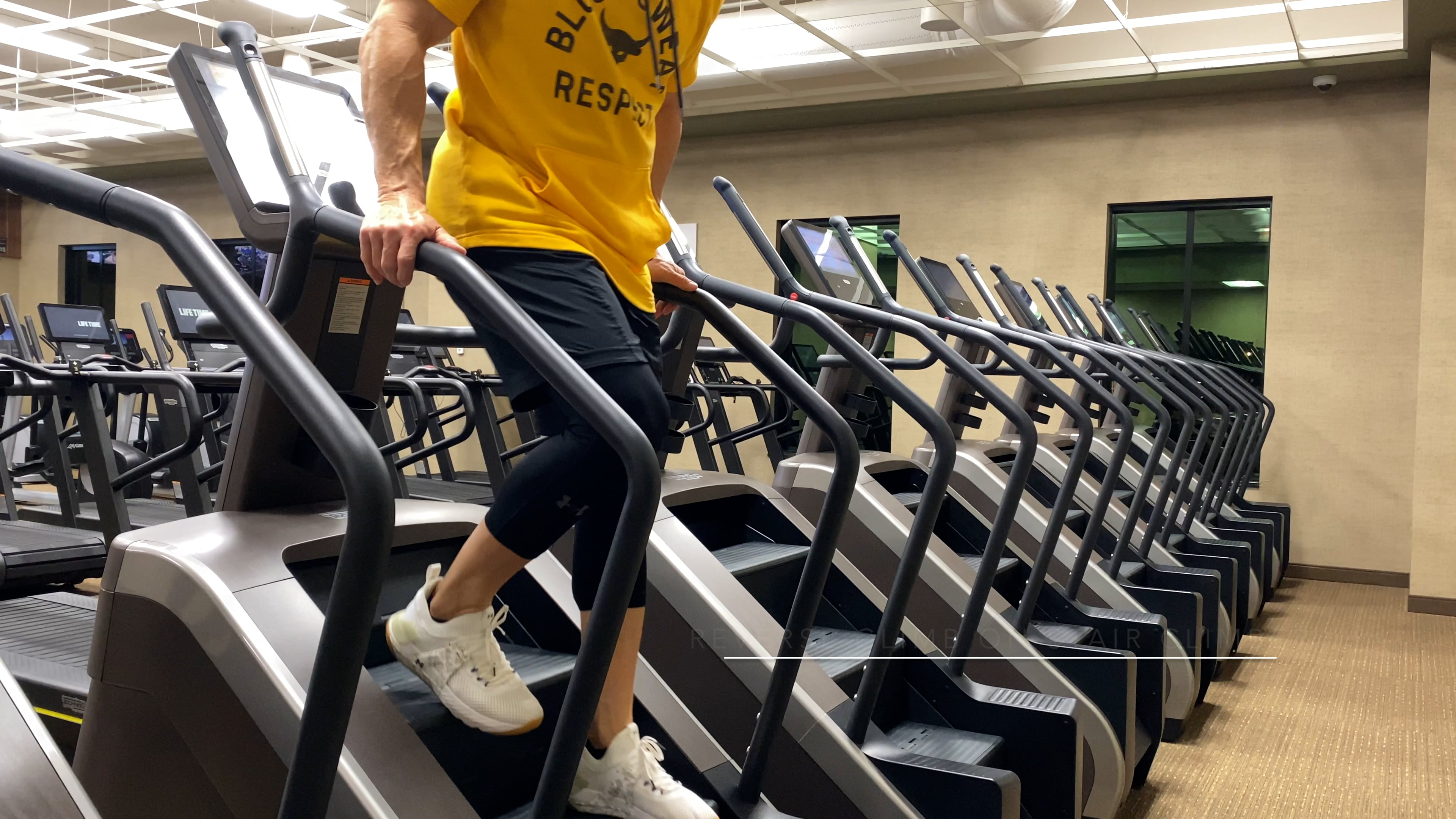 REVERSE CLIMB ON STAIR CLIMBER on Vimeo