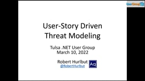 User-Story Driven Threat Modeling