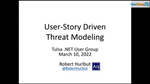 User-Story Driven Threat Modeling