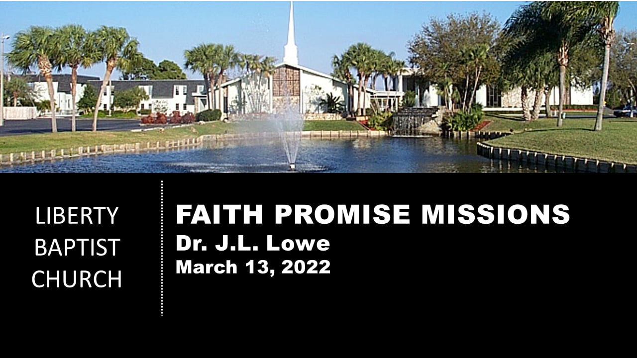 Faith Promise MIssions on Vimeo