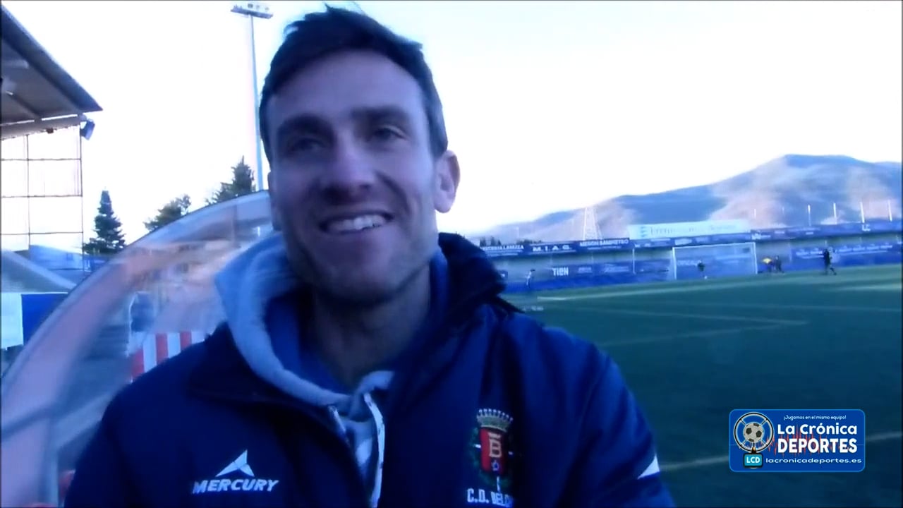 JOSÉ CARLOS COLLADOS (Entrenador Belchite) UD Biescas 1-3 CD Belchite / Jornada 27 / 3ª División