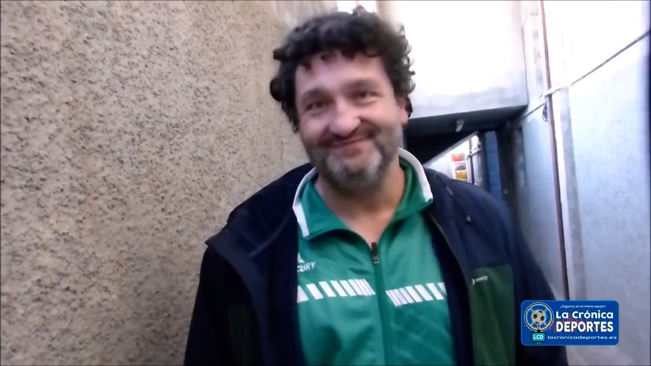 MIGUEL GARCÍA (Entrenador Biescas) UD Biescas 1-3 CD Belchite / Jornada 27 / 3ª División