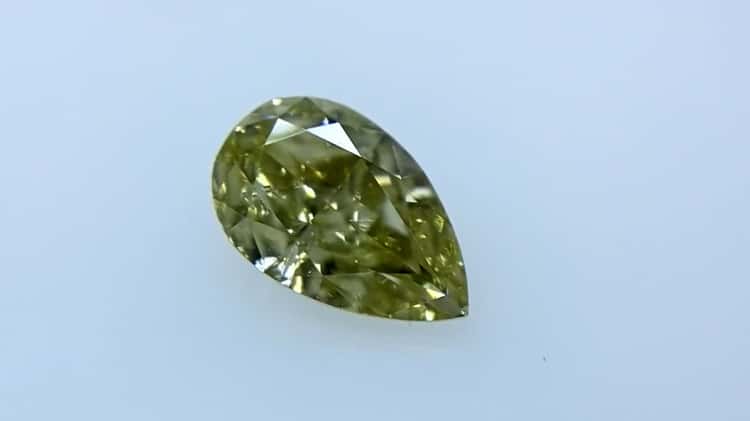 FANCY YELLOW 0.379ct PS/RT1399/CGL - その他