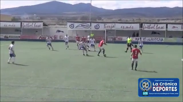 (RESUMEN y GOL) SD Borja 0-1 CF Calamocha / Jornada 27 / 3ª División / Fuente: YouTube Raúl Futbolero