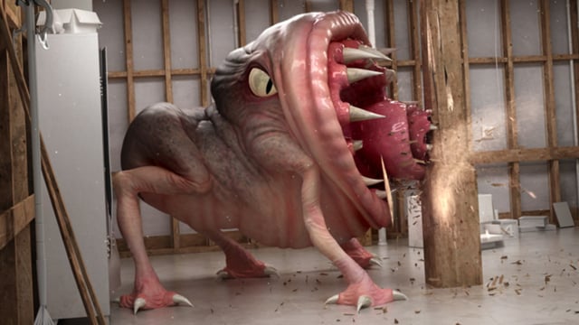 terminix beams - 3d animated tv commercial