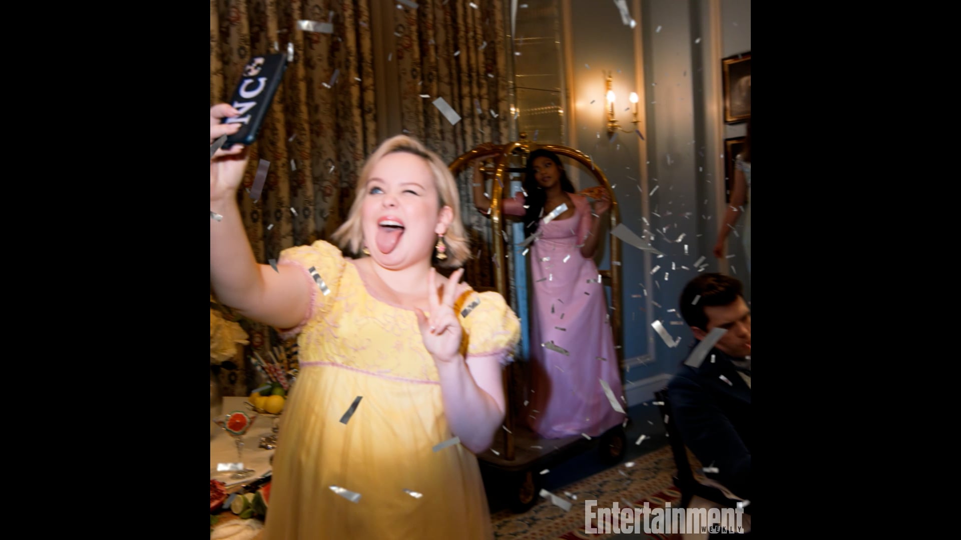 Entertainment Weekly x Bridgerton | Flessy & Glenn