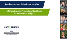 Video thumbnail for Fundamentals of Behavioural Insights.mp4