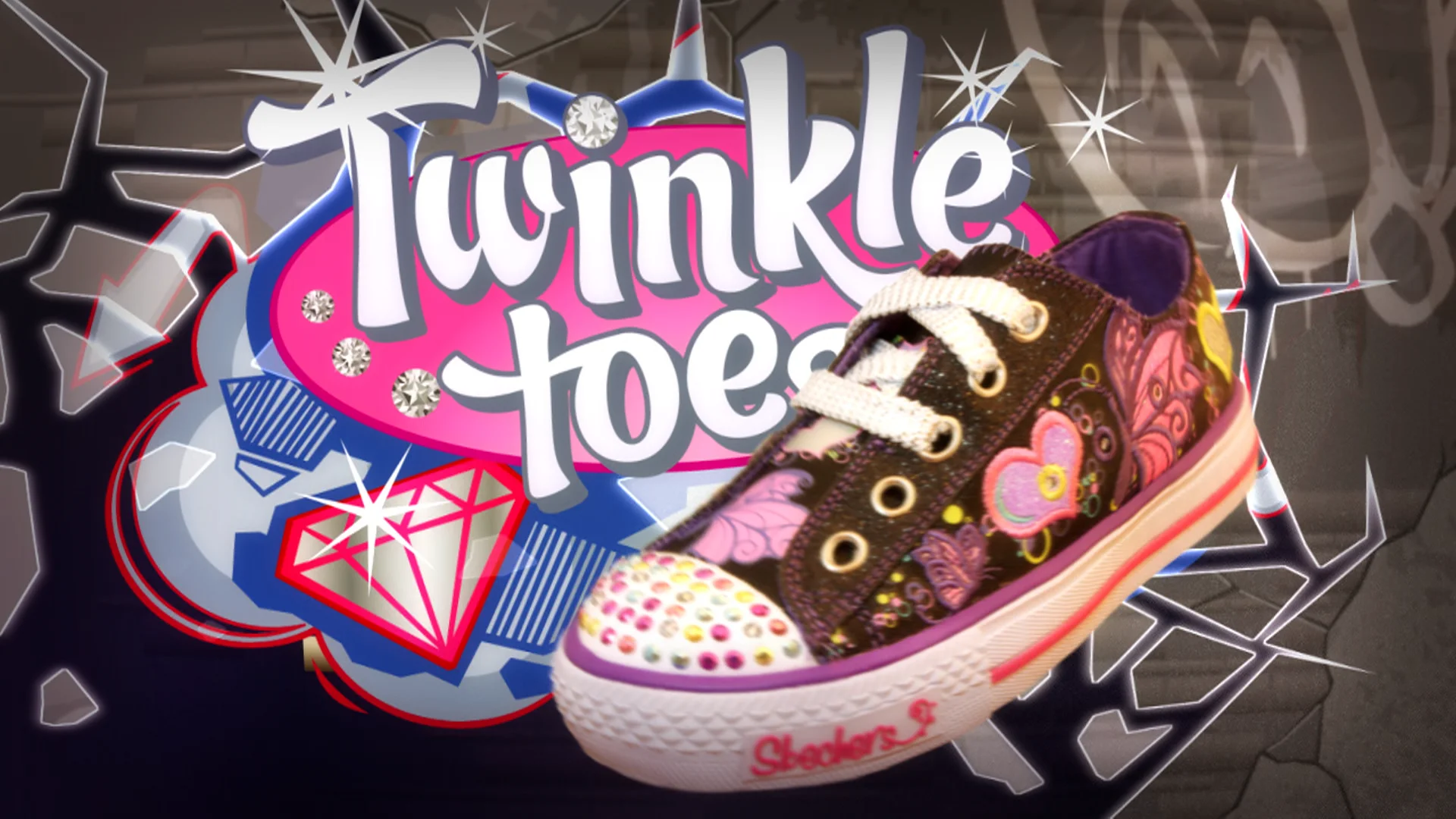 Skechers twinkle sale toes vimeo