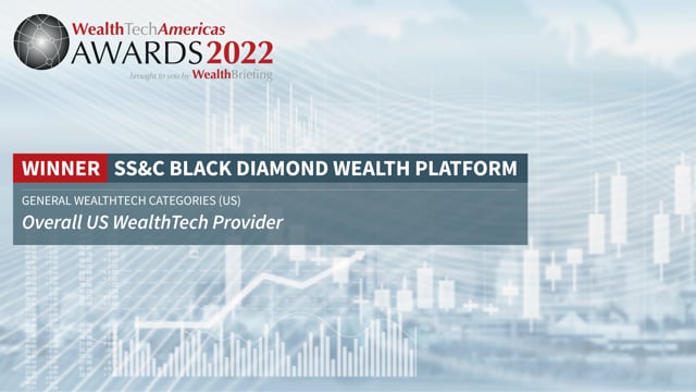 SS&C Black Diamond's Wealth Platform Sets The Standard  placholder image