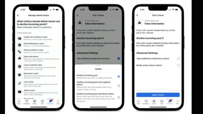 Neue FB Gruppen Funktion 1
