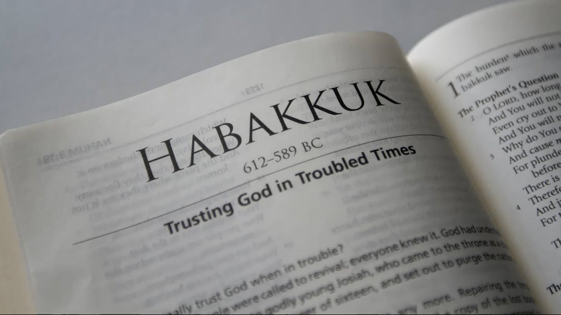 Habakkuk 3:9-13