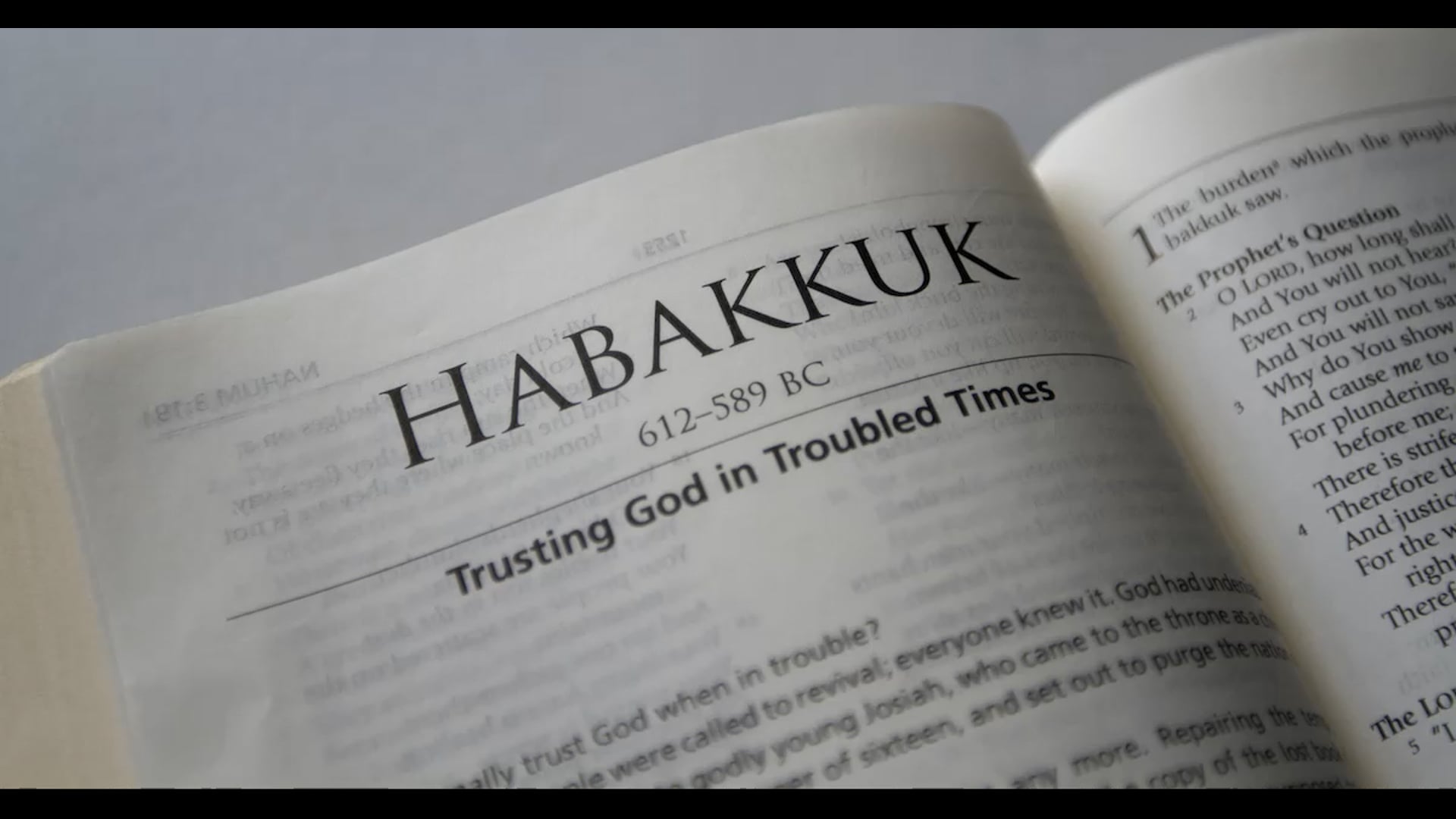 Habakkuk 3:9-13
