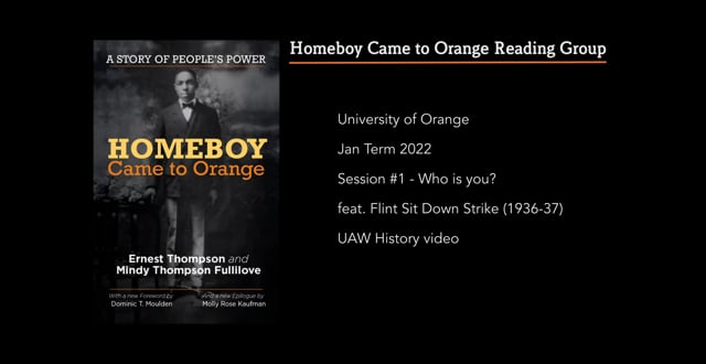Homeboy Came to Orange #1
