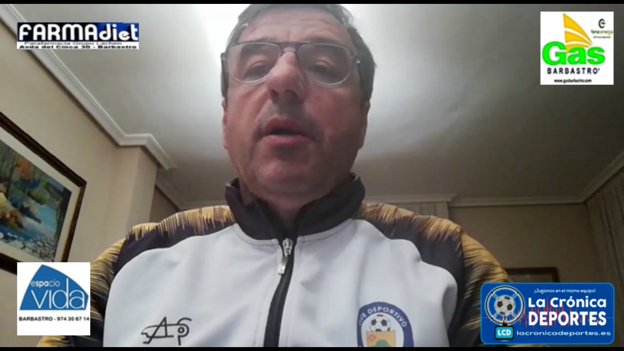 MANOLO CARRASCO (Entrenador Almunia San Juan) Almunia San Juan 1-1 Zaragoza 2014 Oliver / J24 / Preferente Gr1