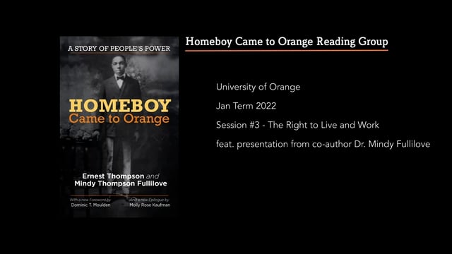Homeboy Came to Orange – Session #3